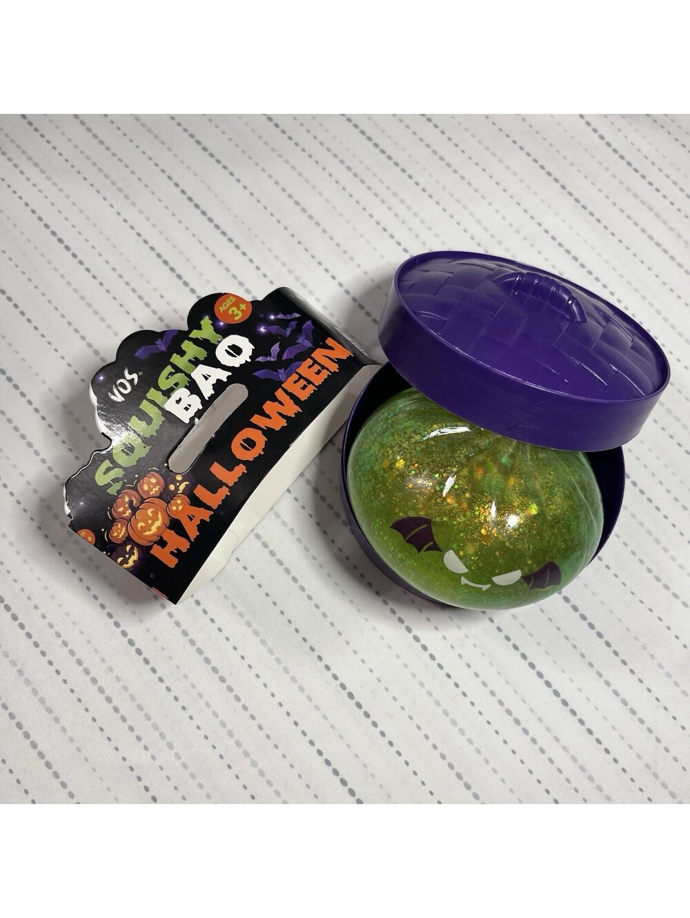 Vampire Halloween Glitter Dumpling Squish Rare NEW Opened for Color Verification